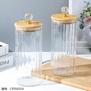 Striped Diamond Bead Storage Canister 200ml