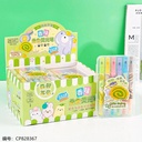 962 - 6 Scents Double Head Fluorescent Pen 1*12