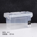Three Pieces 811 Transparent Handheld Organizer Box