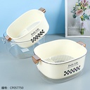 9765 Square Pattern Draining Basket