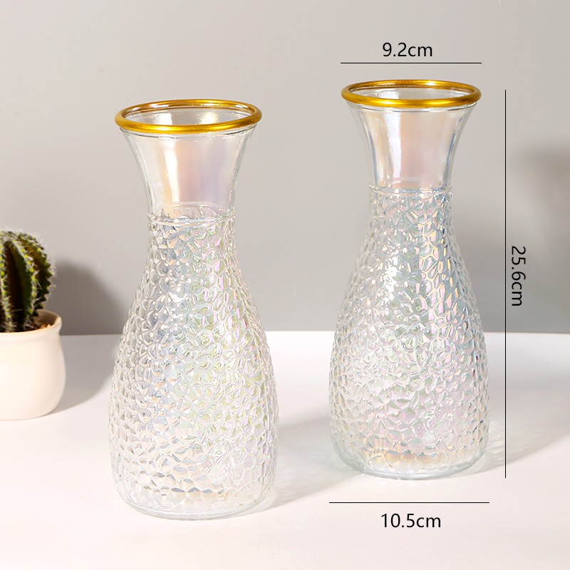 2201 Ion Plated Vase/2 Color Random