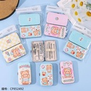 Cream Bear Park - Nail Clipper Craft Set Seven Pieces