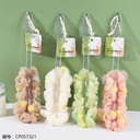 Z-8319 Long Handle Sponge Bath Flower 1*6