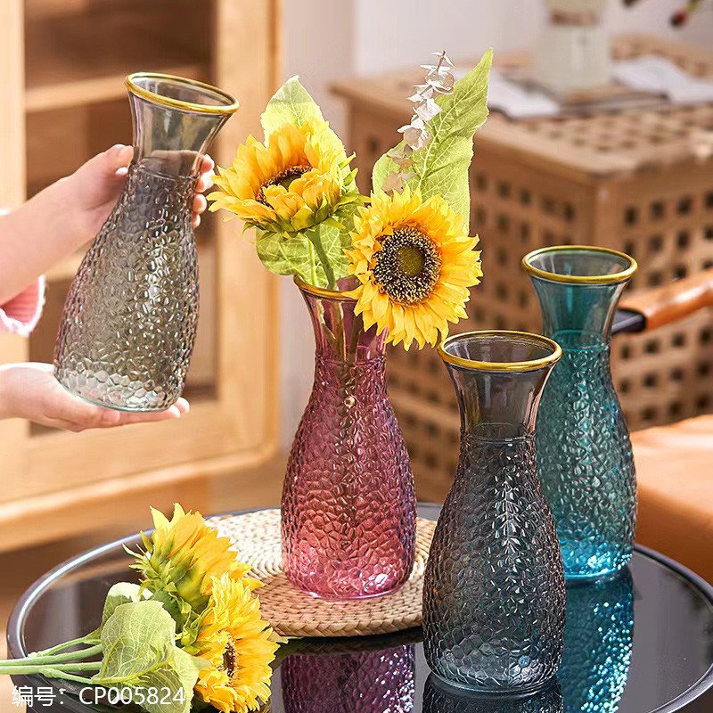 2152/2201 Glossy Paint Vase/4 Colors Random
