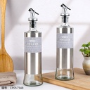 Lock sandblasted oil bottle 500ml