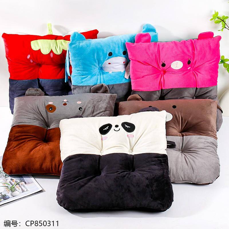 Double-spun cartoon seat cushion 1*10