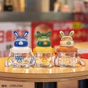0932 Cute Rabbit Small Belly Cup 600ml