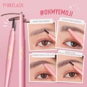 Pink Flash-E09 Waterproof Auto Eyebrow Pencil