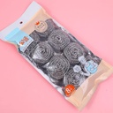 Stainless steel cleaning balls 8 pieces JX-88-09