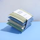 Jacquard sponge scrubber cloth 4 pieces