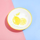 Lemon ceramic plate