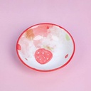 Strawberry ceramic plate