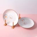 X) 8.3 Dinner Plate (One Flower, One World)