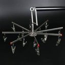 Shunfa Iron 16-Clasp Sock Holder