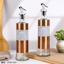 Lock Rose Gold Oil Bottle 500ml