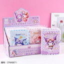 1062-36K Dream Party Lace Button Notebook