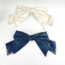 Bow Clip With Pearls