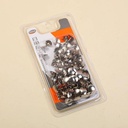 Silver paperclip 8042
