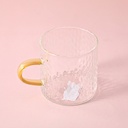 Grain glass tea cup 6606
