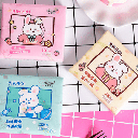 Soft rabbit printed tissue paper (3 layers * 40 sheets)