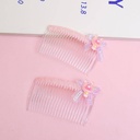 Pink little bear comb