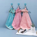 Gold-Bordered Butterfly Knot Hand Towel