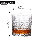 Langxu glass cup 3004
