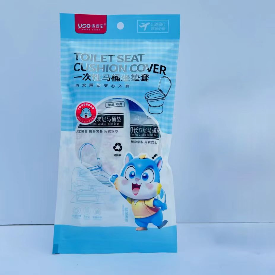 Double-Printed Non-Woven Toilet Cover Y7242