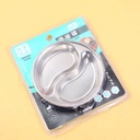 Single serving dipping dish with double bubbles K-623 (mixed style)