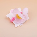 Pink Flower Elastic Bands