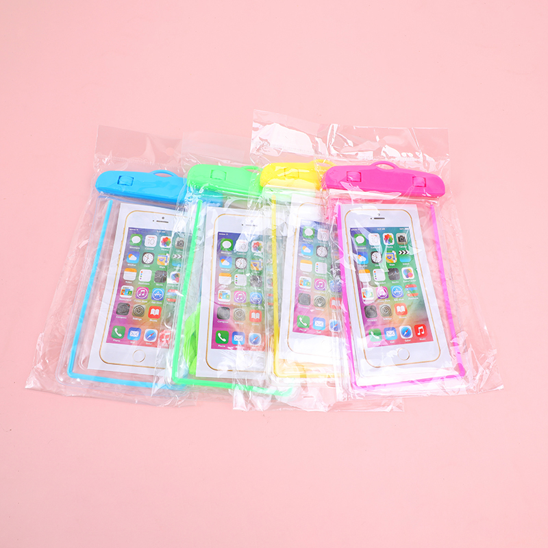 Nightlight mobile phone waterproof bag