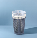 Wicker Round Storage - 8258