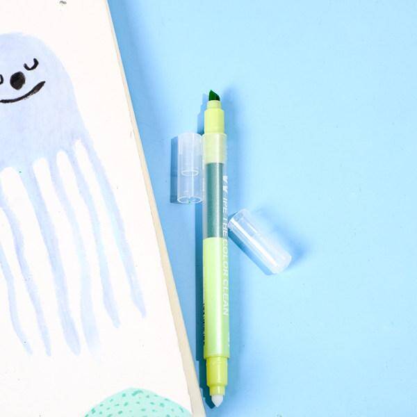 Erasable fluorescent pen - light green (single)
