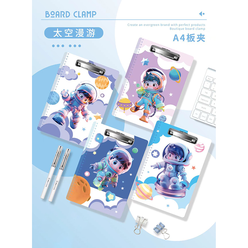 Space Odyssey A4 Wooden Board Holder - 1125