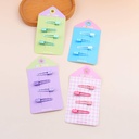Colorful hollow single-line BB clips series - 3