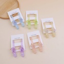 Jelly duck series hair clips 2 pieces