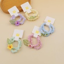 Colorful flowers elastic band 2 pieces - 1
