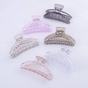 Crystal series claw clips 13 cm - 2