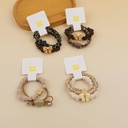 2 pcs of heart-shaped plastic ties - 4