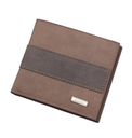 Men's Wallet Short Wallet Retro Zipper Bag