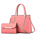 Women's Large All Seasons Pu Leather Fashion Bag Sets