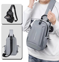 Men's Streetwear Solid Color Oxford Cloth Waterproof Waist Bags