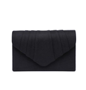 Women's Medium Polyester Solid Color - Flip Cover Clutch Bag