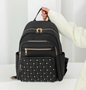 Solid Color Casual School Daily Women's Backpack