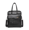 Men's All Seasons Pu Leather Business Vintage Style Handbag