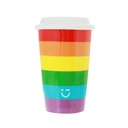 Rainbow 3.0 Series Ceramic Coffee Tumbler 