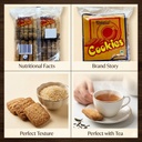Khajurico Tile Cookies 150g | Crispy & Buttery Tea Time Biscuits | Classic Sweet Crunchy Snack for Kids & Family