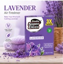 Sindhu Super Clean 4-in-1 Air Freshener Pack 50g | Rose, Jasmine, Lavender & Sandal Scents