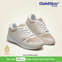 GoldStar Daisy-02 Lightweight Breathable Mesh Sneakers Beige/White [Daisy-02-BW-39]