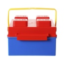 Building Blocks Series Bento Box with Handle, 1485mL